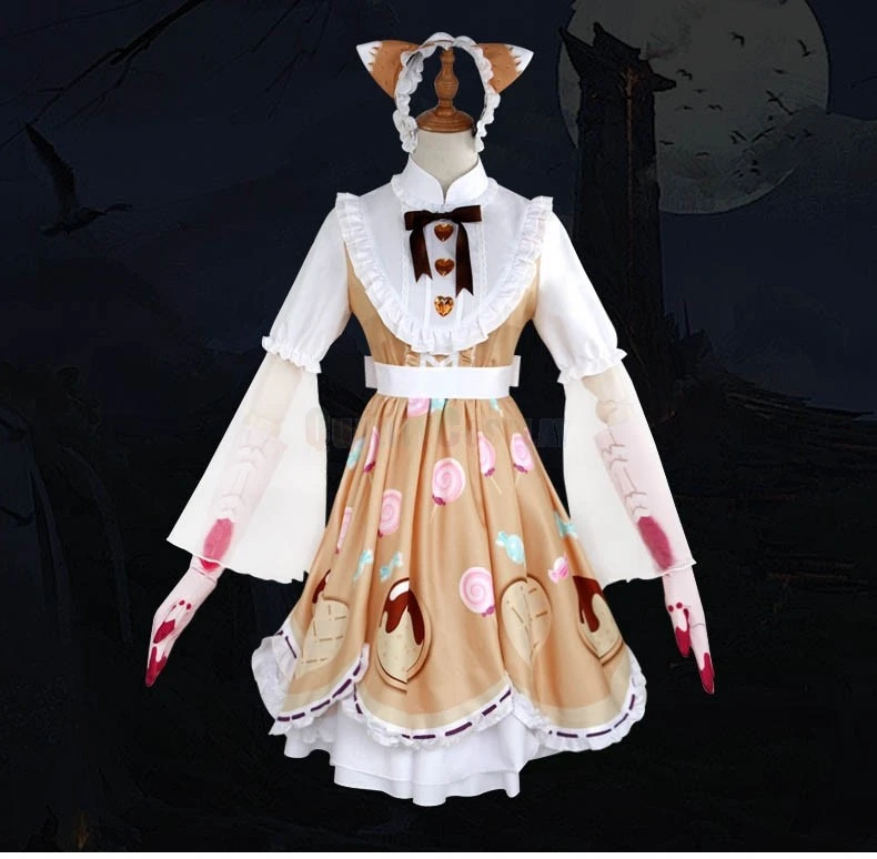 Identity V Mechanic Candy Girl Tracy Reznik Cosplay Costume - Image 2