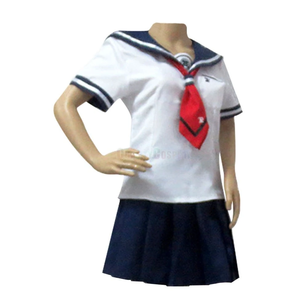Danganronpa Another Episode: Ultra Despair Girls Naegi Komaru Cosplay Costume - Image 3