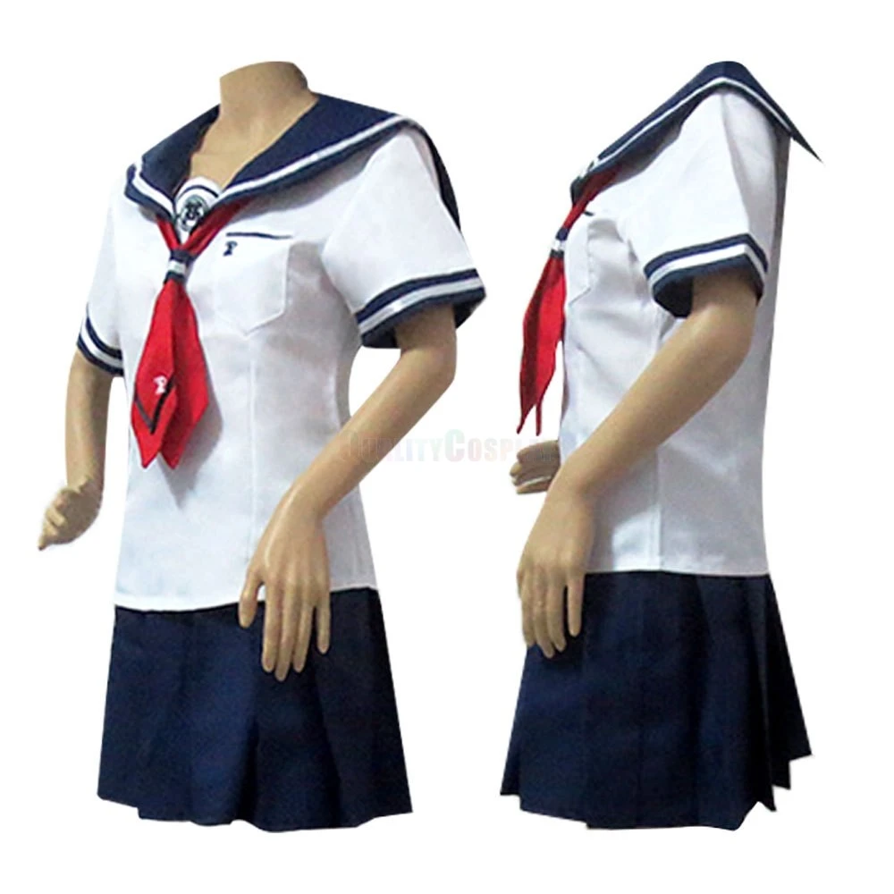 Danganronpa Another Episode: Ultra Despair Girls Naegi Komaru Cosplay Costume - Image 4