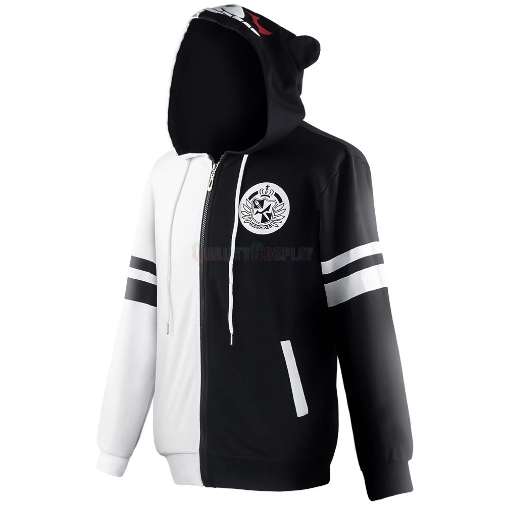 Danganronpa Monokuma Daily Hoodie Cosplay Costume - Image 3