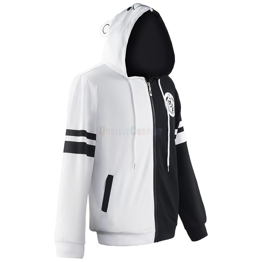 Danganronpa Monokuma Daily Hoodie Cosplay Costume - Image 4