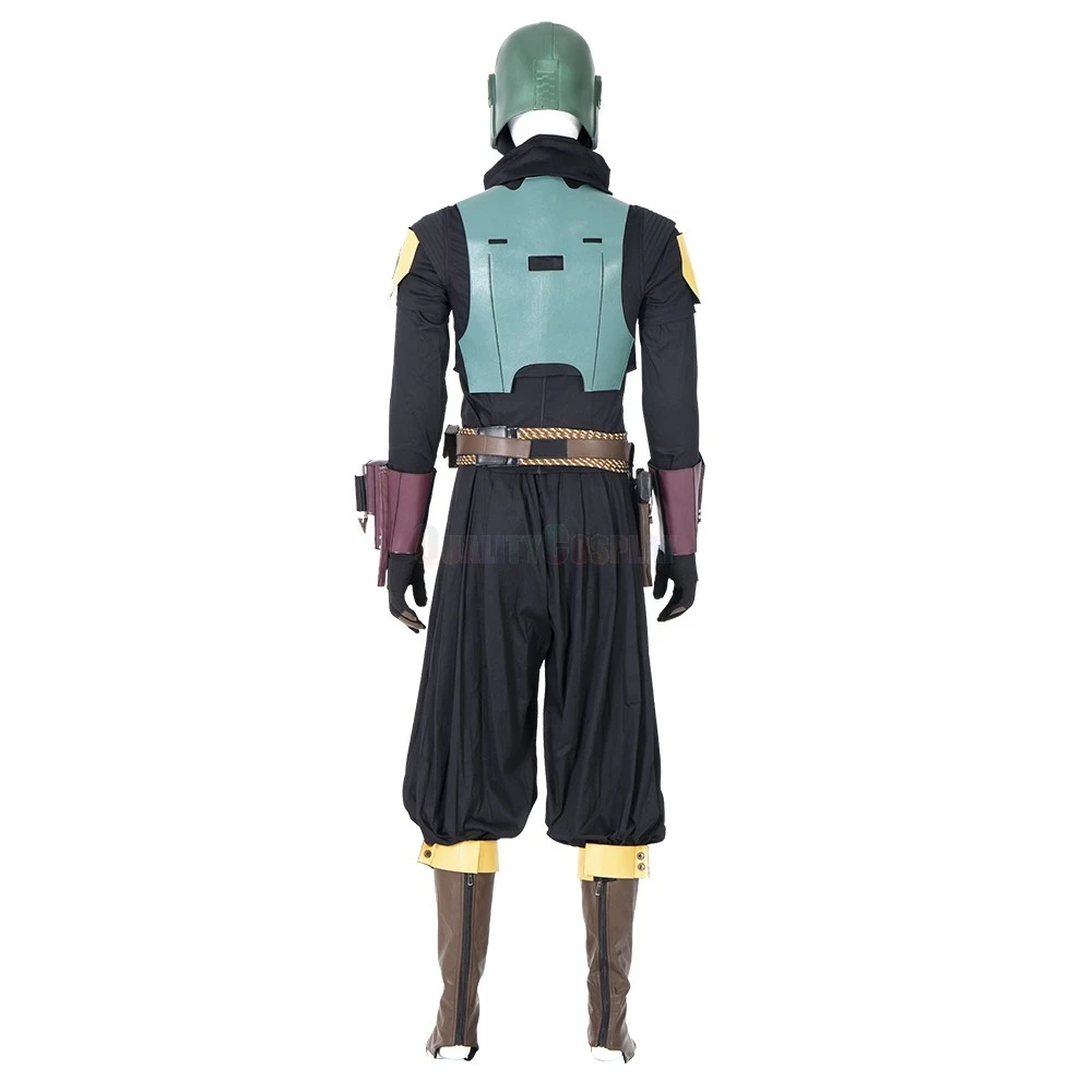 Star Wars Mandalorian Boba Fett Cosplay Costume Top Level - Image 3