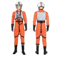 Star Wars Squadrons Orange Pilot UniformCosplay Costume
