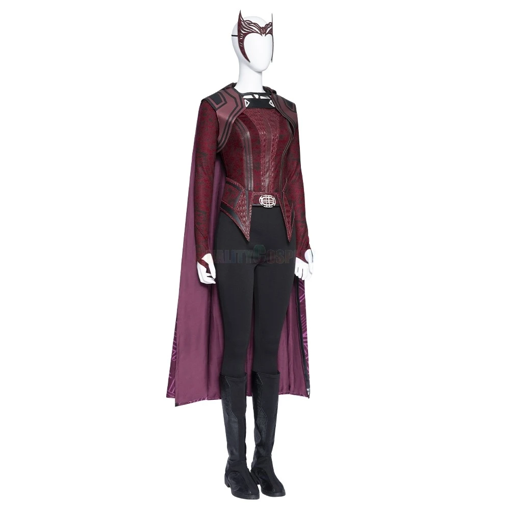 Scarlet Witch In The Multiverse Of Madness Cosplay Costume - Image 3