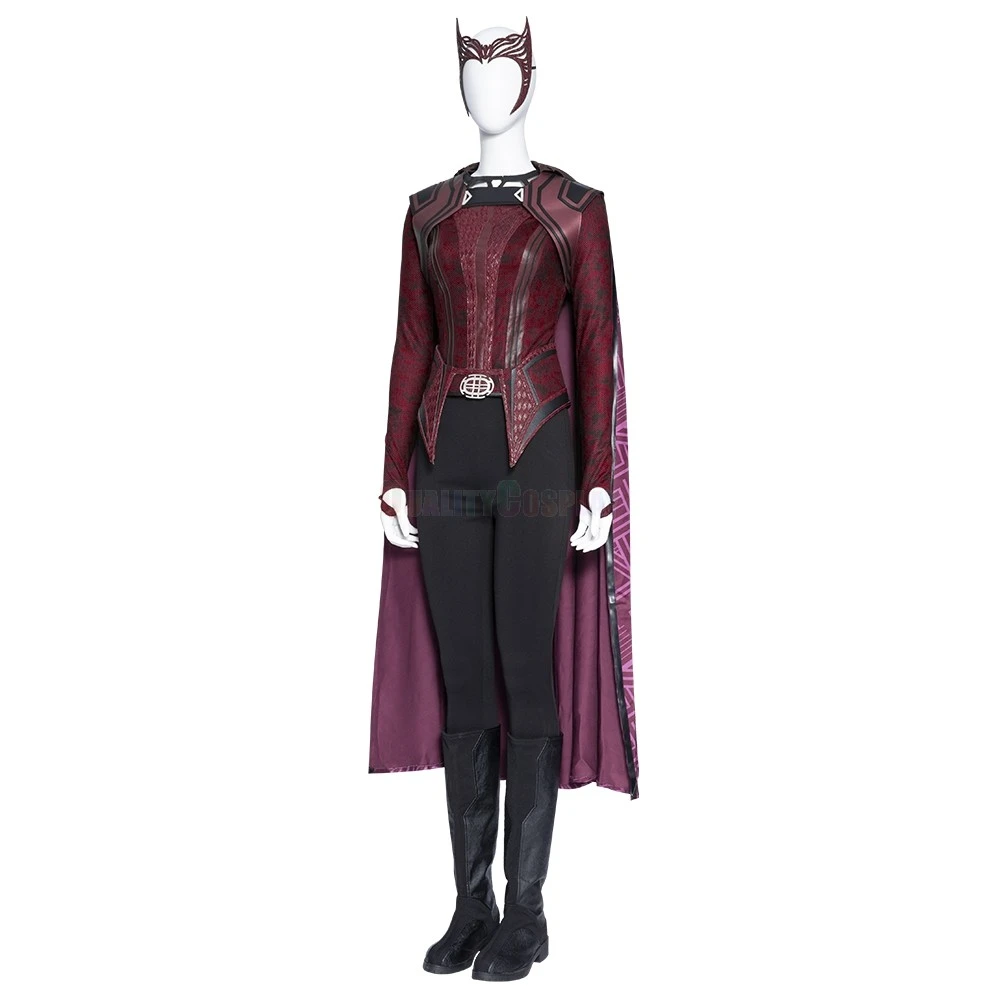 Scarlet Witch In The Multiverse Of Madness Cosplay Costume - Image 4