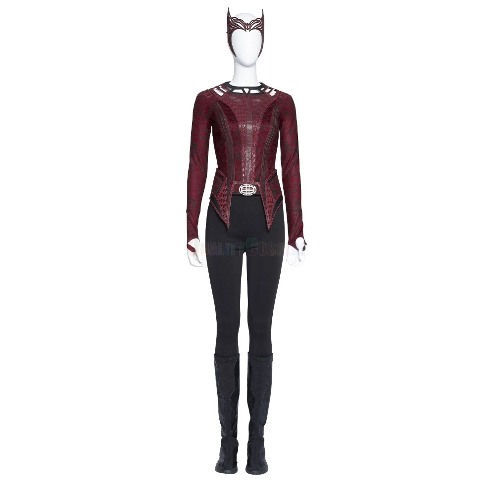 Scarlet Witch In The Multiverse Of Madness Cosplay Costume - Image 7