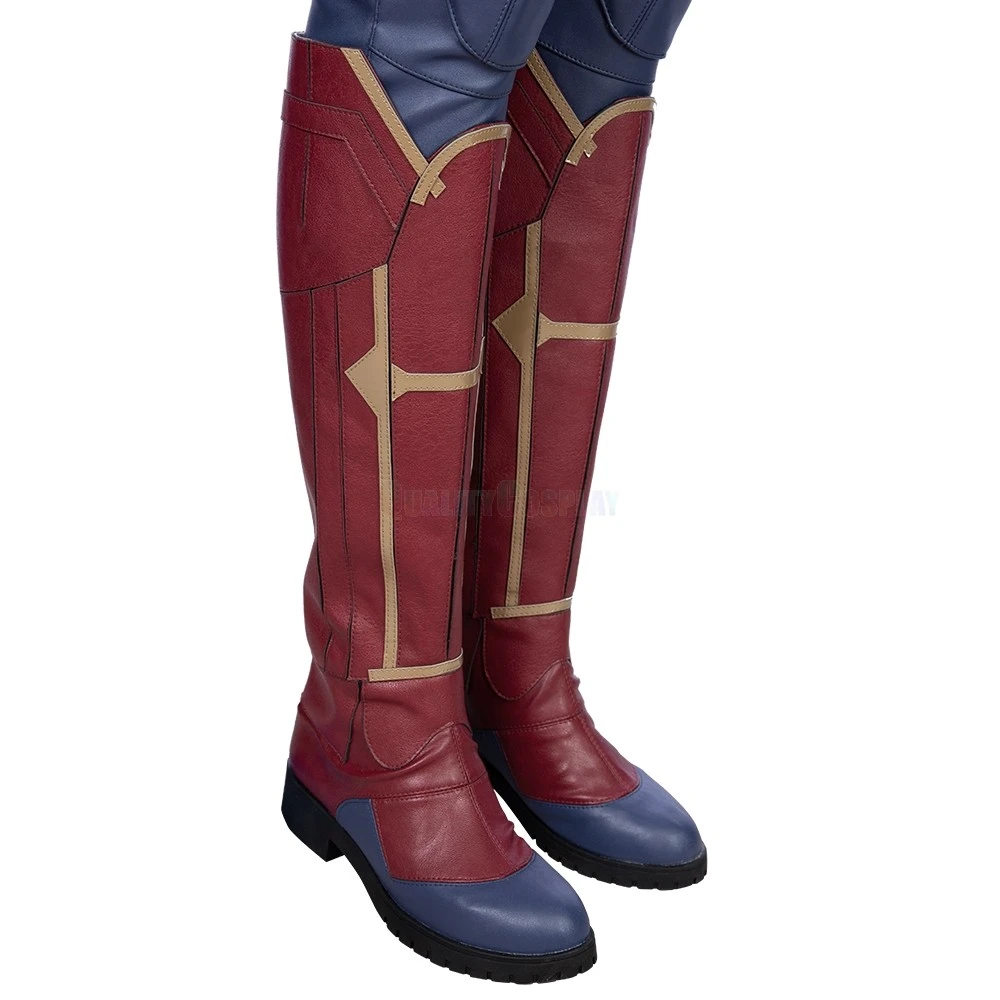 Captain Marvel Carol Danvers Cosplay Costume - Image 8