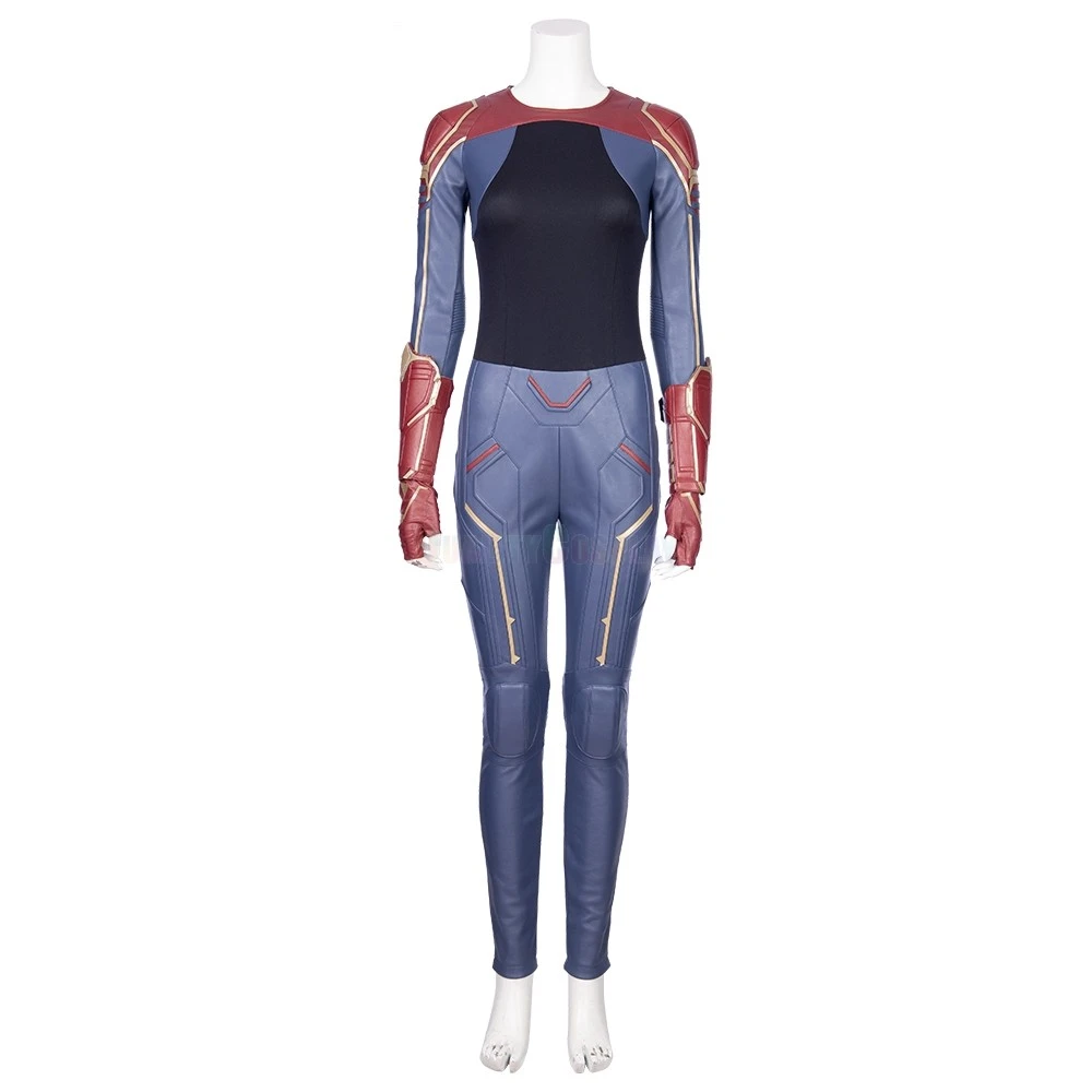 Captain Marvel Carol Danvers Cosplay Costume - Image 6