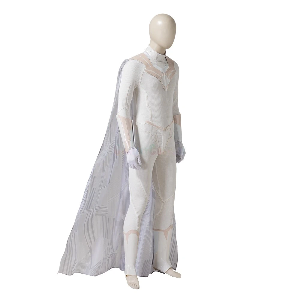 Wanda Vision White Vision Cosplay Costume - Image 4