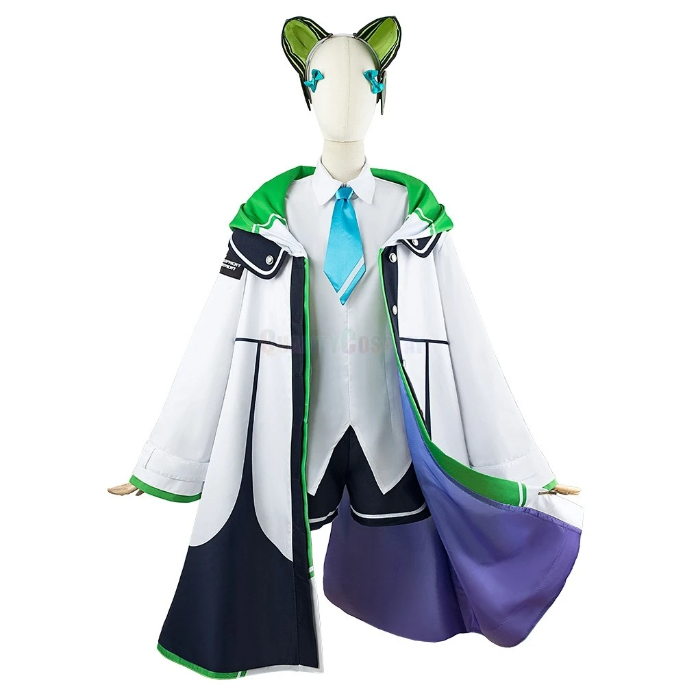 Blue Archive Saiba Midori Cosplay Costume - Image 3