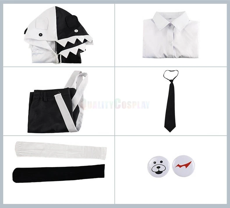 Danganronpa Monokuma Male Cosplay Costume - Image 5