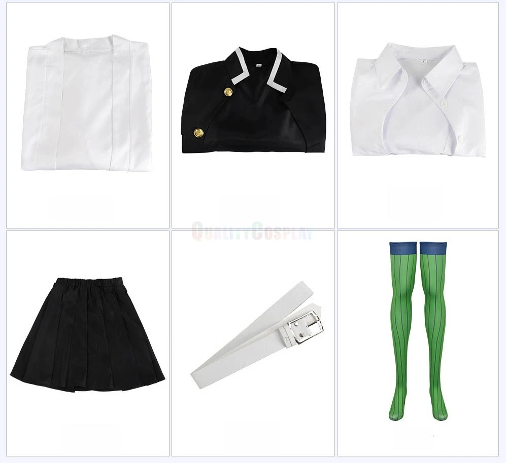 Demon Slayer Kanroji Mitsuri Cosplay Costume - Image 2