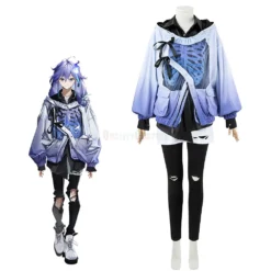 Hololive Vtuber YouTuber Minase Rio Cosplay Costume