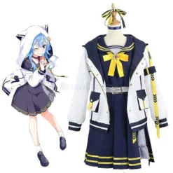 Hololive VirtualVTuber Hoshimati Suisei Sailor Suit Cosplay Costume