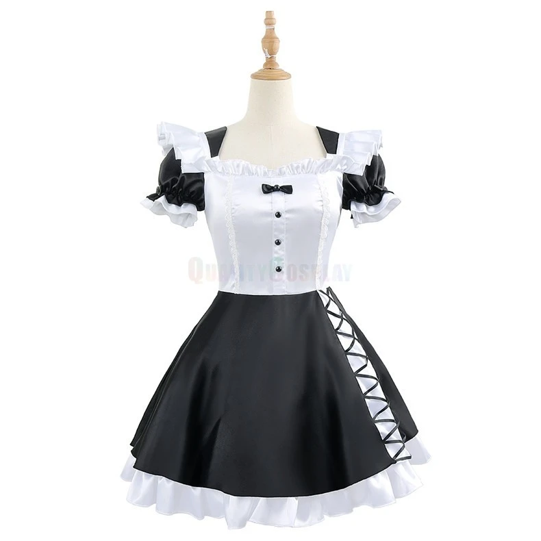 Virtual YouTuber Shiina Yuika Maid Cosplay Costume - Image 5