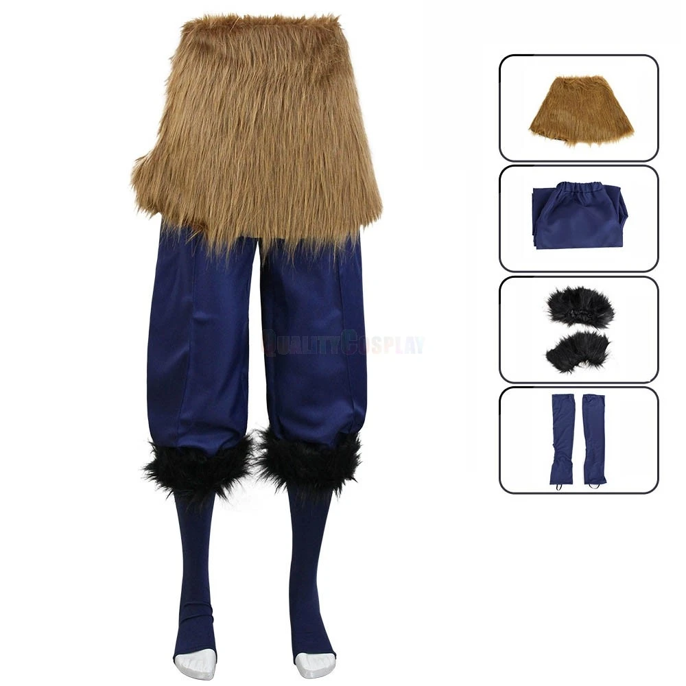 Demon Slayer Inosuke Hashibira Cosplay Costume - Image 2