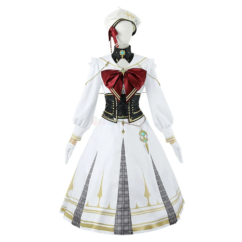 Virtual YouTuber Vtuber NIJISANJI Aia Amare Cosplay Costume - Image 6