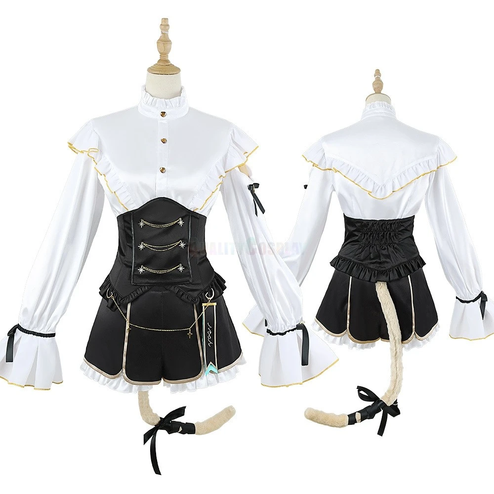 Youtube Vtuber Kurumi Noah Black Cosplay Costume - Image 6