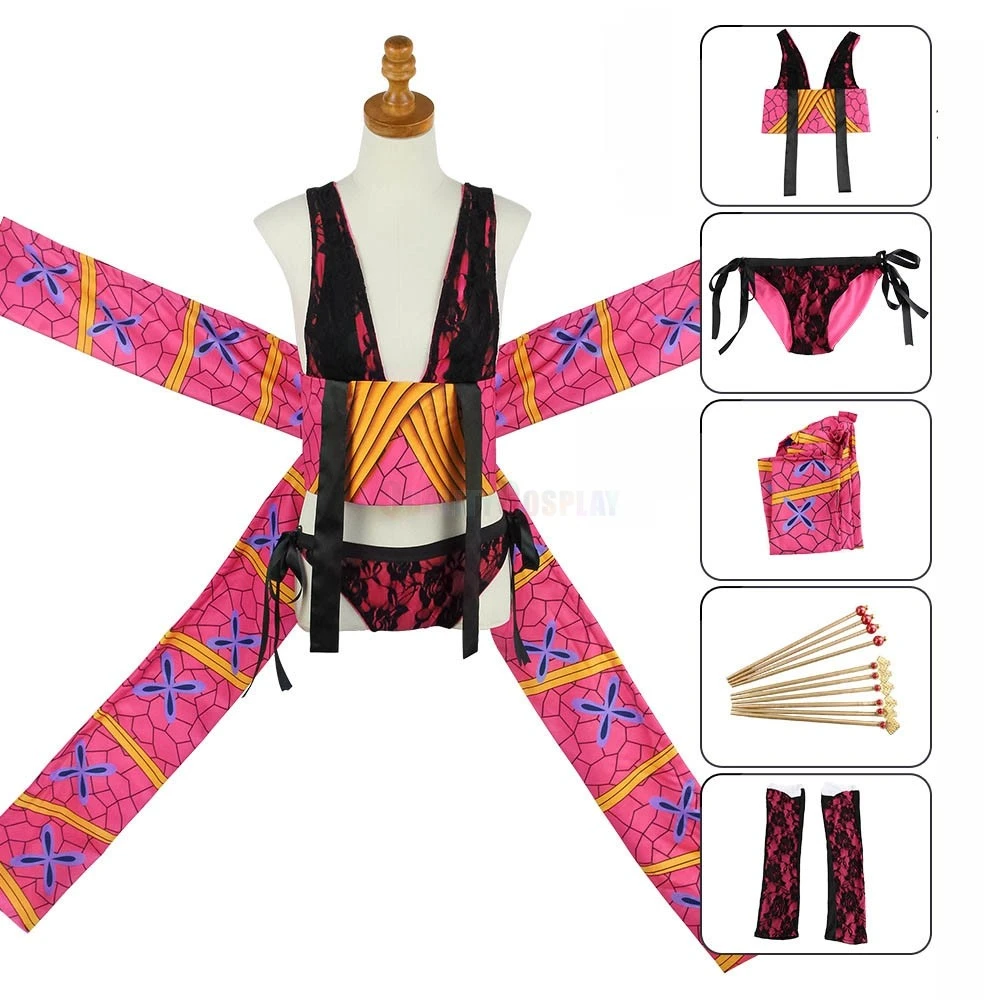 Demon Slayer Daki Cosplay Costume - Image 2