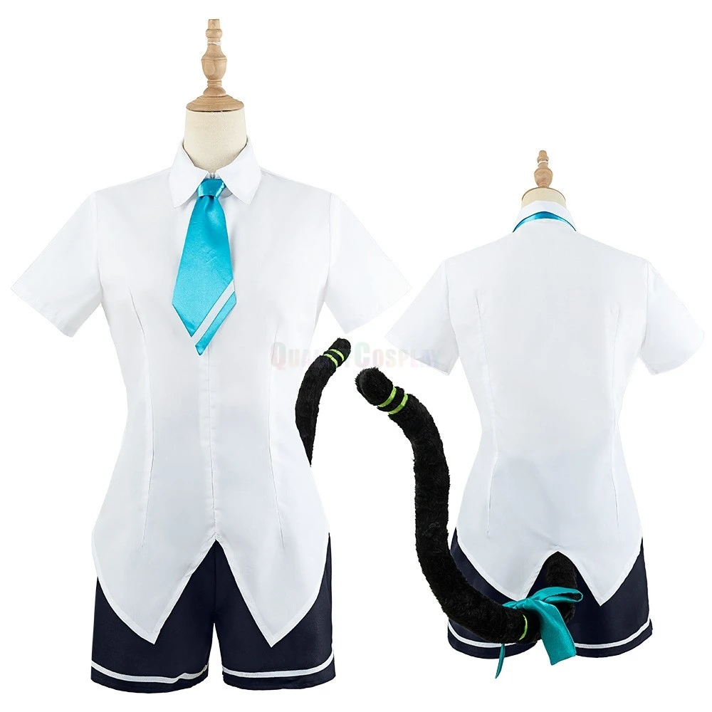 Blue Archive Saiba Midori Cosplay Costume - Image 6