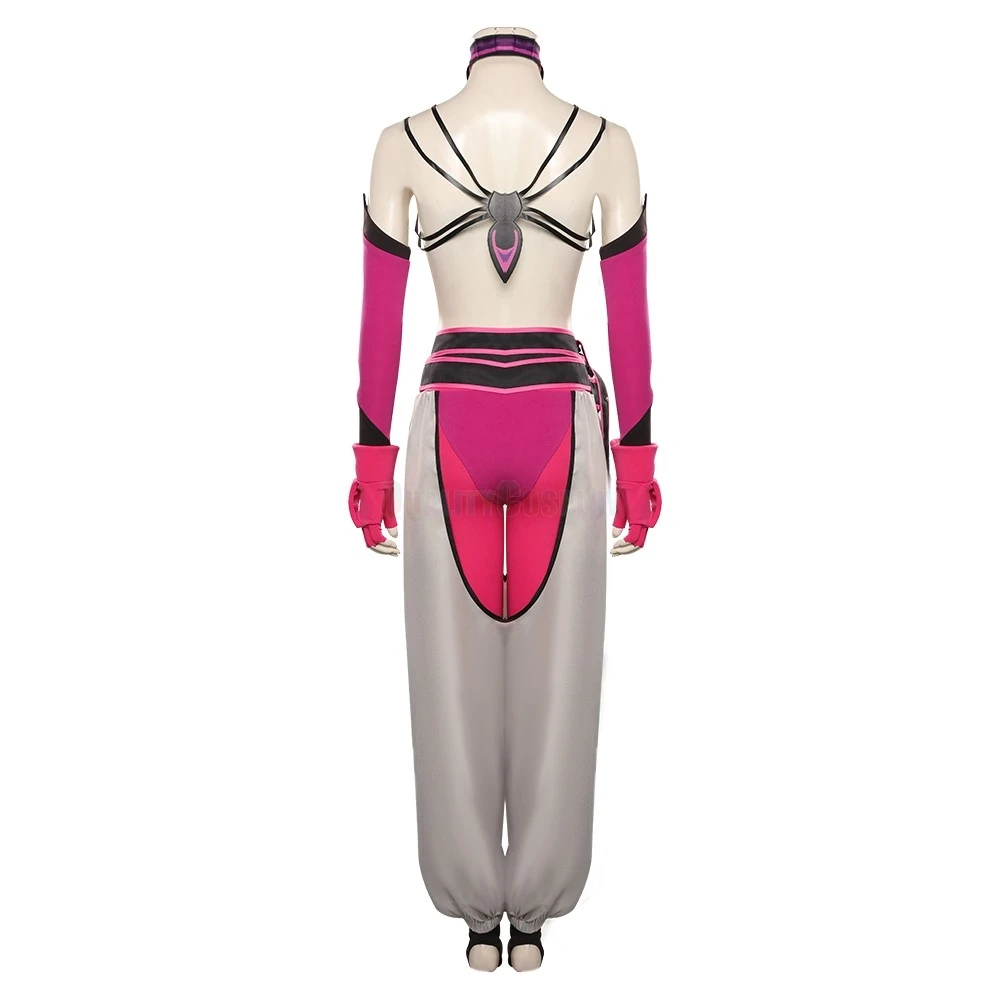 Street Fighter Juri Cosplay Costume - Image 2