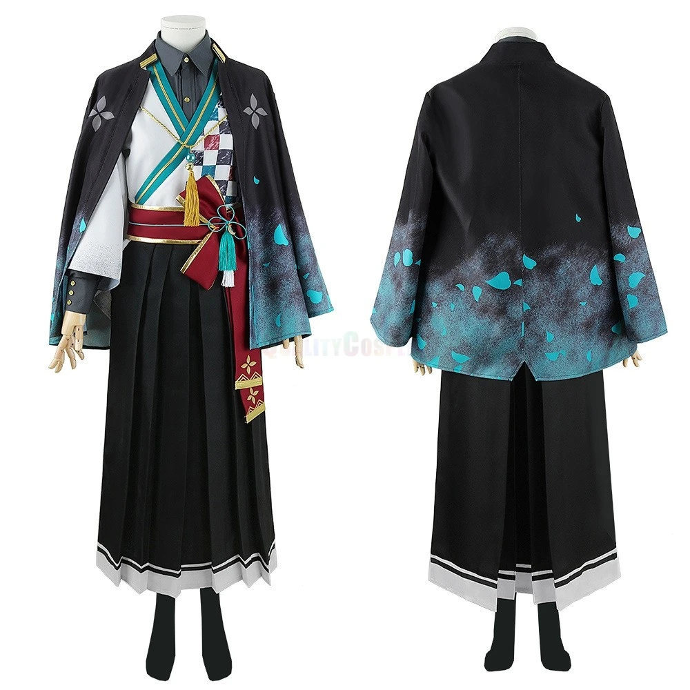 Virtual YouTuber Vtuber Kaida Haru Kimono Cosplay Costume - Image 3