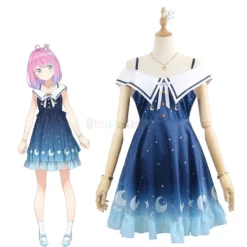 YouTube Vtuber Himemori Luna Dress Cosplay Costume