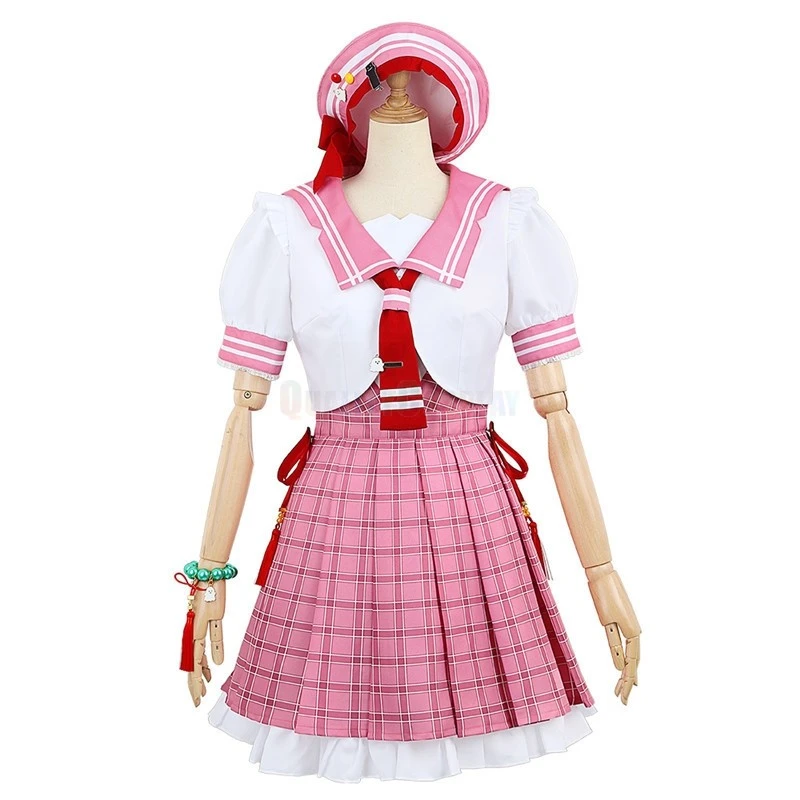 Vtuber Shiina Yuika Sailor Uniform Cosplay Costume - Image 3