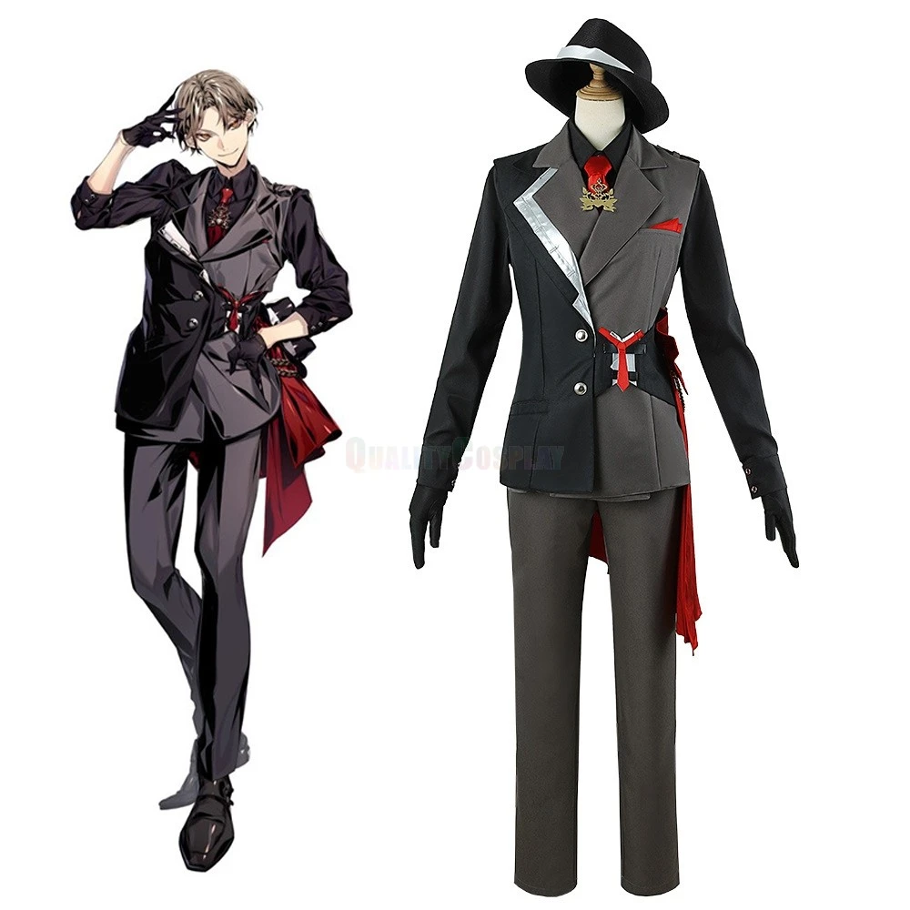 Virtual Youtuber ROF-MAO Kagami Hayato Suit Cosplay Costume