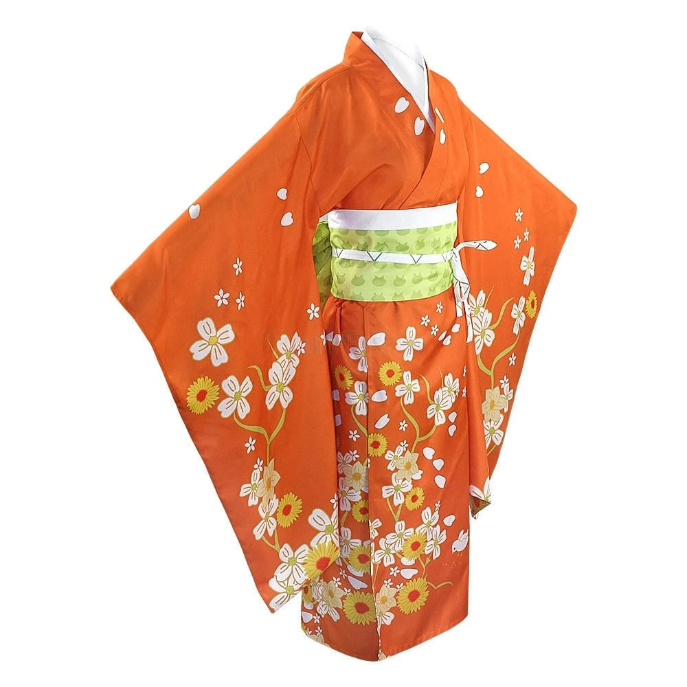 Danganronpa 2 Saionji Hiyoko Kimono Cosplay Costume - Image 2