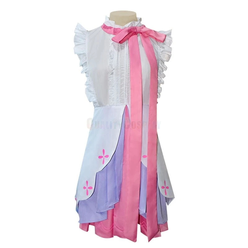 Vocaloid Hatsune Miku Rapunzel Ver Cosplay Costume - Image 4