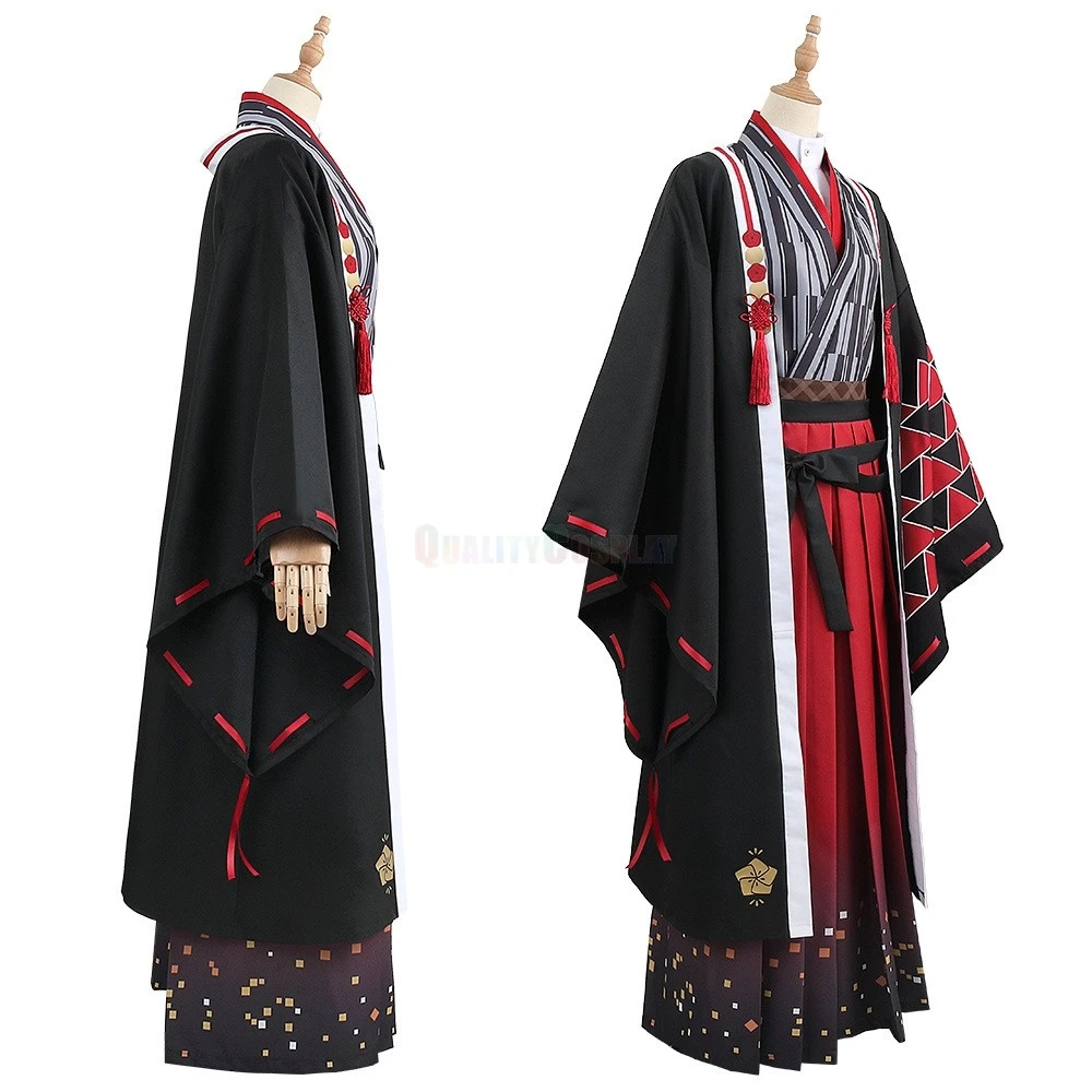 Vtuber Youtube Genzuki Tojiro Kimono Cosplay Costume - Image 2