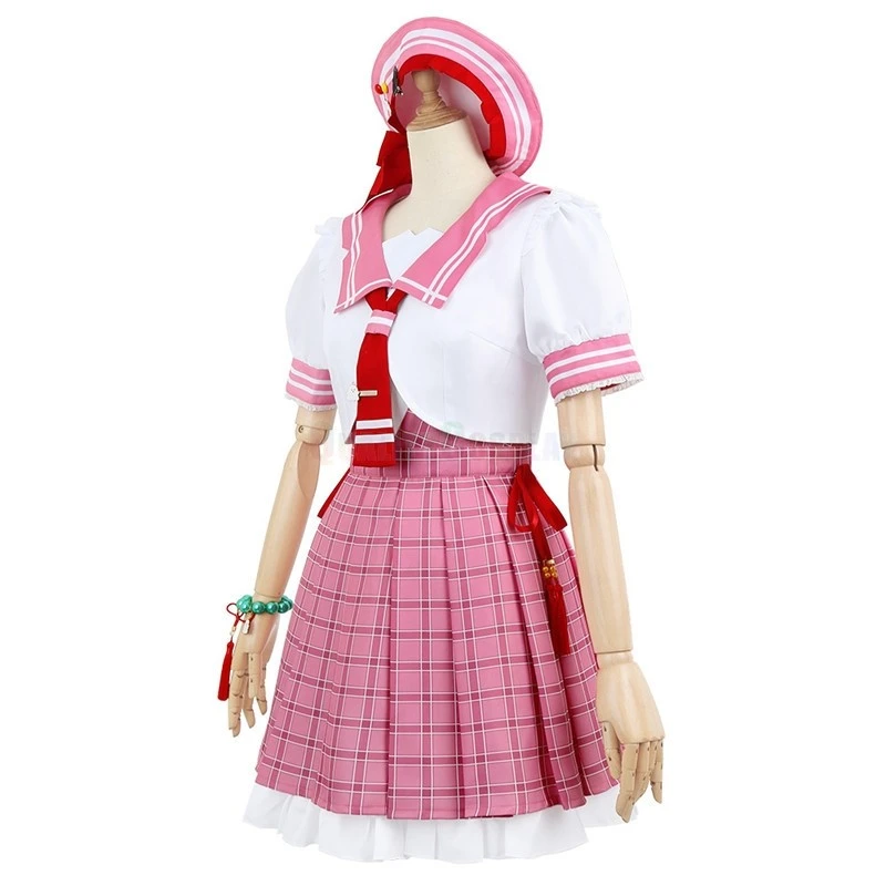 Vtuber Shiina Yuika Sailor Uniform Cosplay Costume - Image 2
