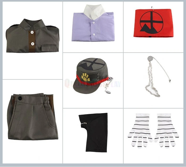 Danganronpa V3 Killing Harmony Korekiyo Shinguji Cosplay Costume - Image 4