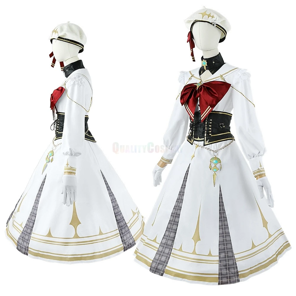 Virtual YouTuber Vtuber NIJISANJI Aia Amare Cosplay Costume - Image 4