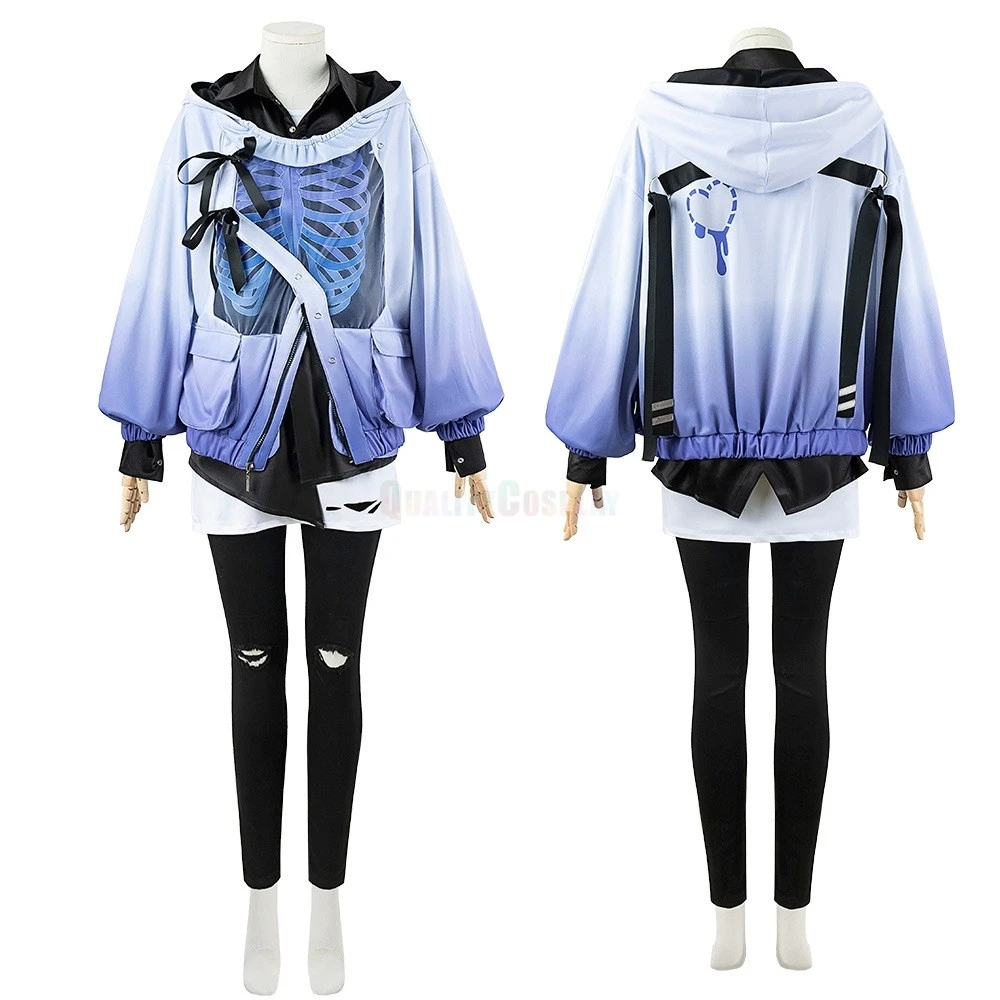 Hololive Vtuber YouTuber Minase Rio Cosplay Costume - Image 2