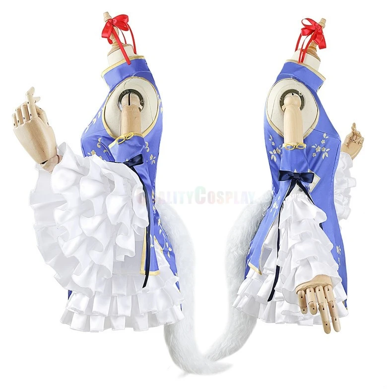 Vtuber Inuyama Tamaki Cheongsam Cosplay Costume - Image 2