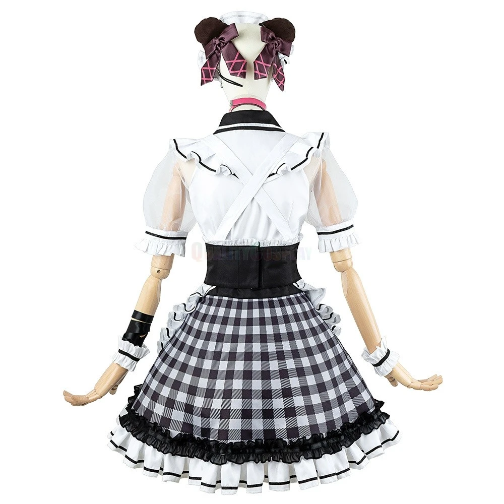Virtual YouTuber Vtuber Honma Himawari Lolita Maid Cosplay Costume - Image 3