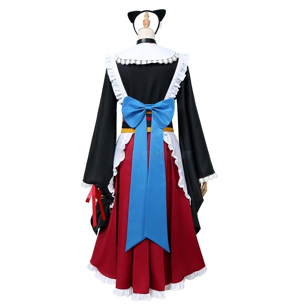 Hololive Vtuber Inui Toko Maid Cosplay Costume - Image 5