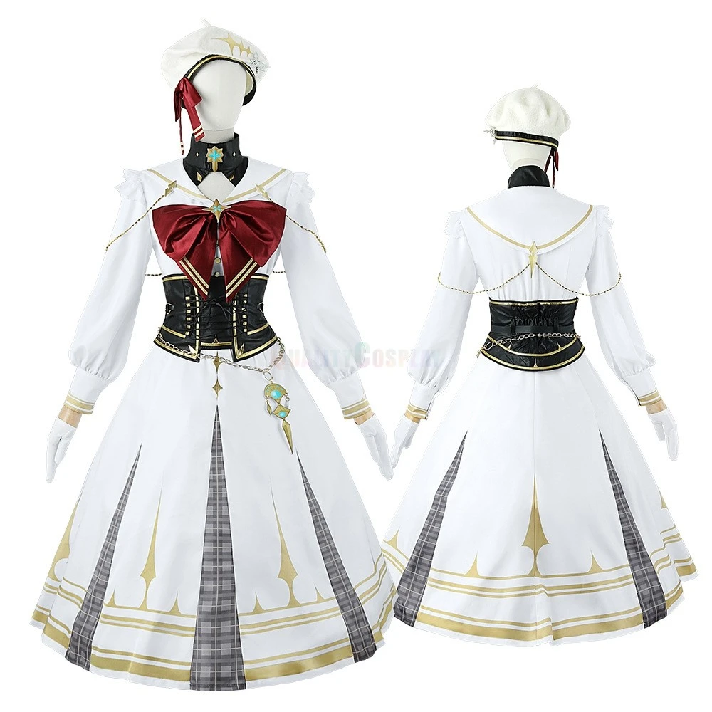 Virtual YouTuber Vtuber NIJISANJI Aia Amare Cosplay Costume - Image 3
