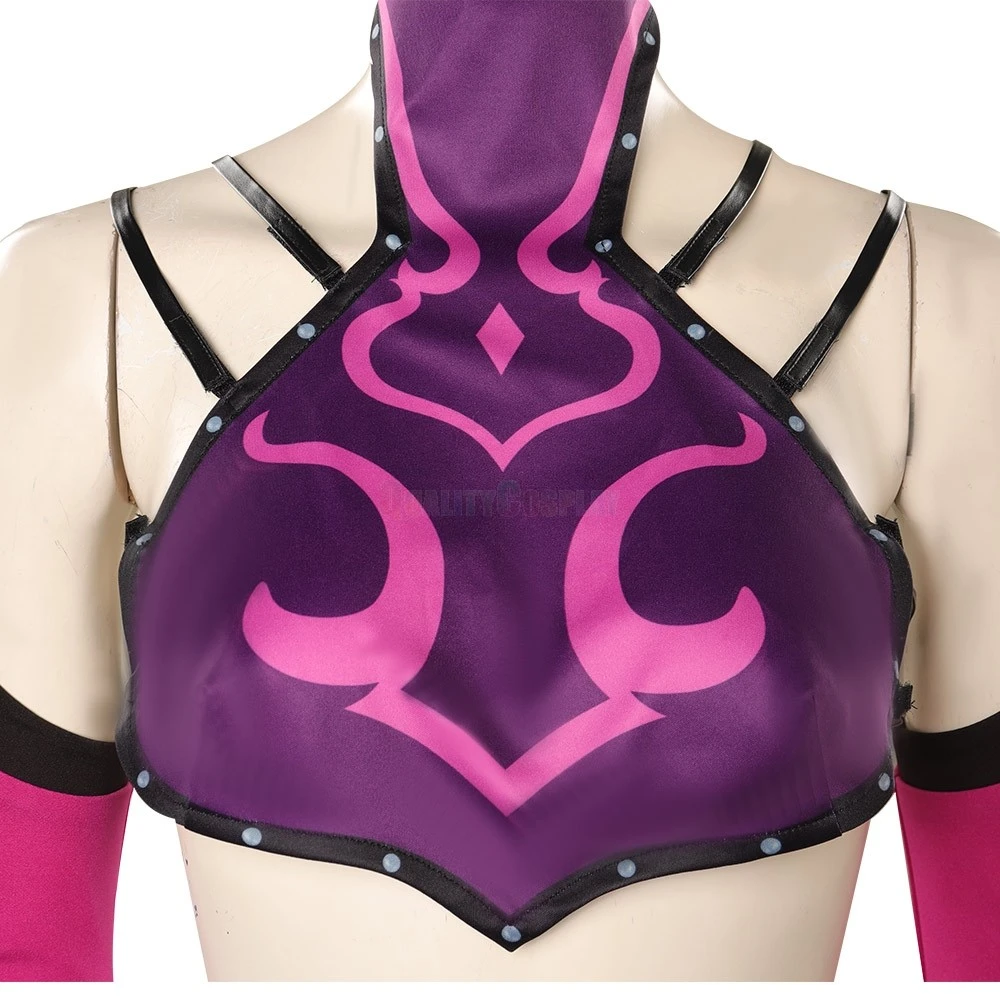 Street Fighter Juri Cosplay Costume - Image 4
