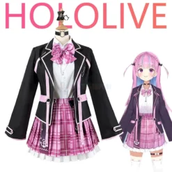Hololive VTuber Minato Aqua JK Uniform Cosplay Costume