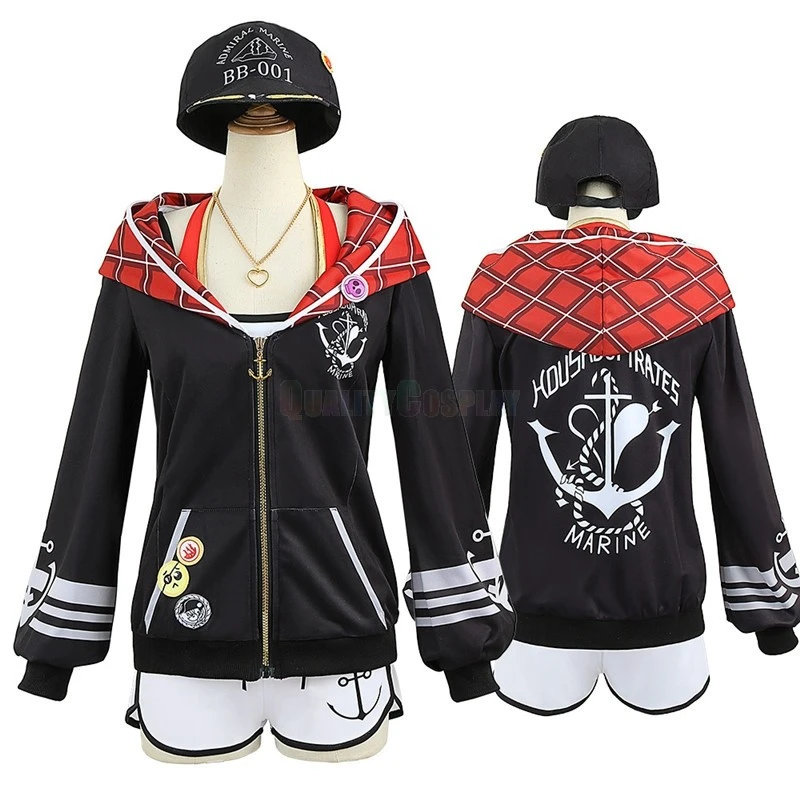 Hololive YouTuber Vtuber Houshou Marine Swimsuit Cosplay Costume - Image 3