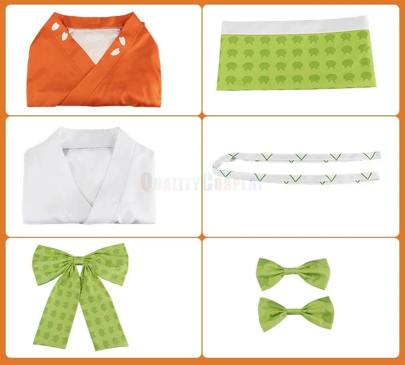 Danganronpa 2 Saionji Hiyoko Kimono Cosplay Costume - Image 4