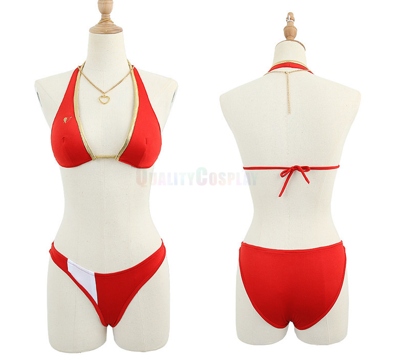 Hololive YouTuber Vtuber Houshou Marine Swimsuit Cosplay Costume - Image 6