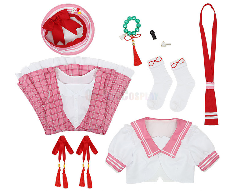 Vtuber Shiina Yuika Sailor Uniform Cosplay Costume - Image 8