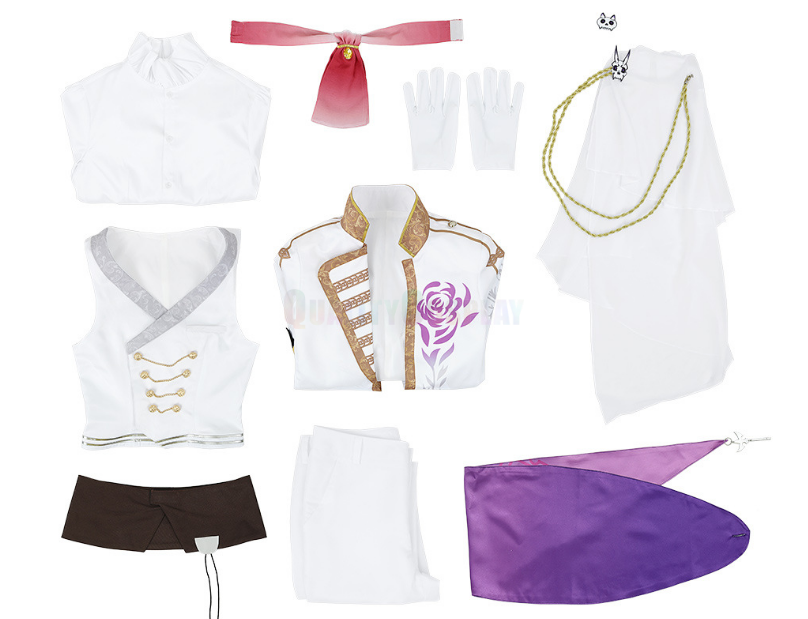 Vtuber YouTube Luxiem Half Anniversary Shu Yamino Cosplay Costume - Image 6