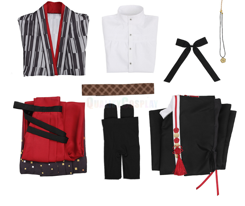 Vtuber Youtube Genzuki Tojiro Kimono Cosplay Costume - Image 6