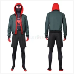 Spider-Man: Parallel World Miles Morales Cosplay Costume Outfit