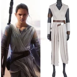 Star Wars The Last Jedi Rey Cosplay Costume